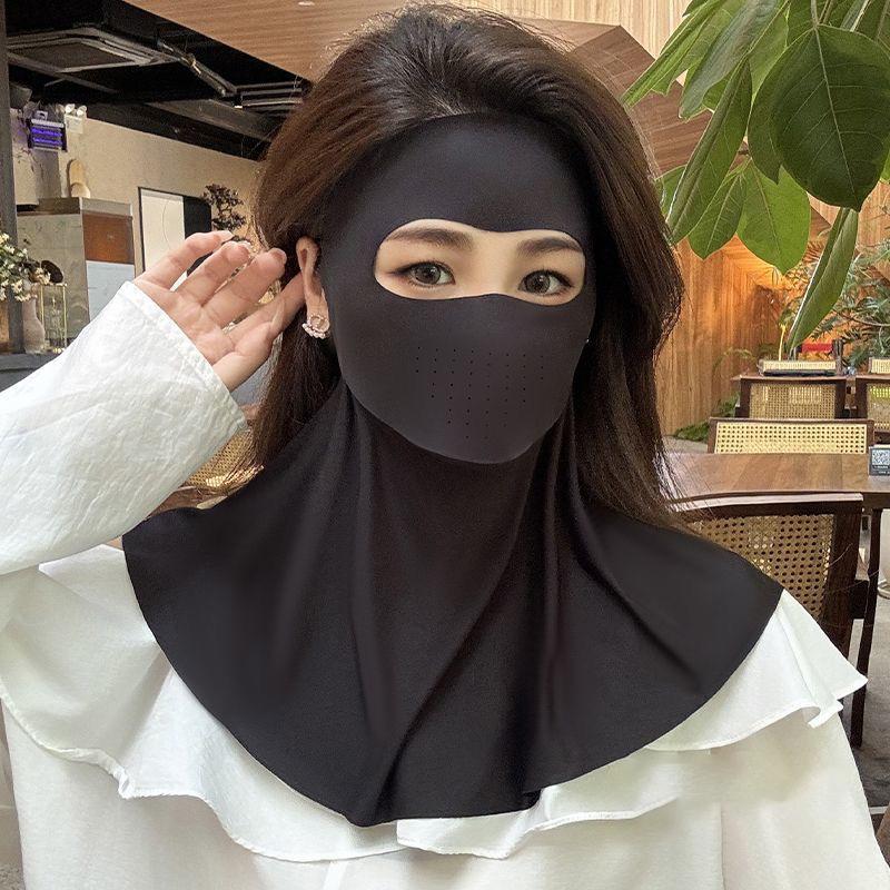 Sports Mask Breathable - Summer Ice Silk Face Gini Full