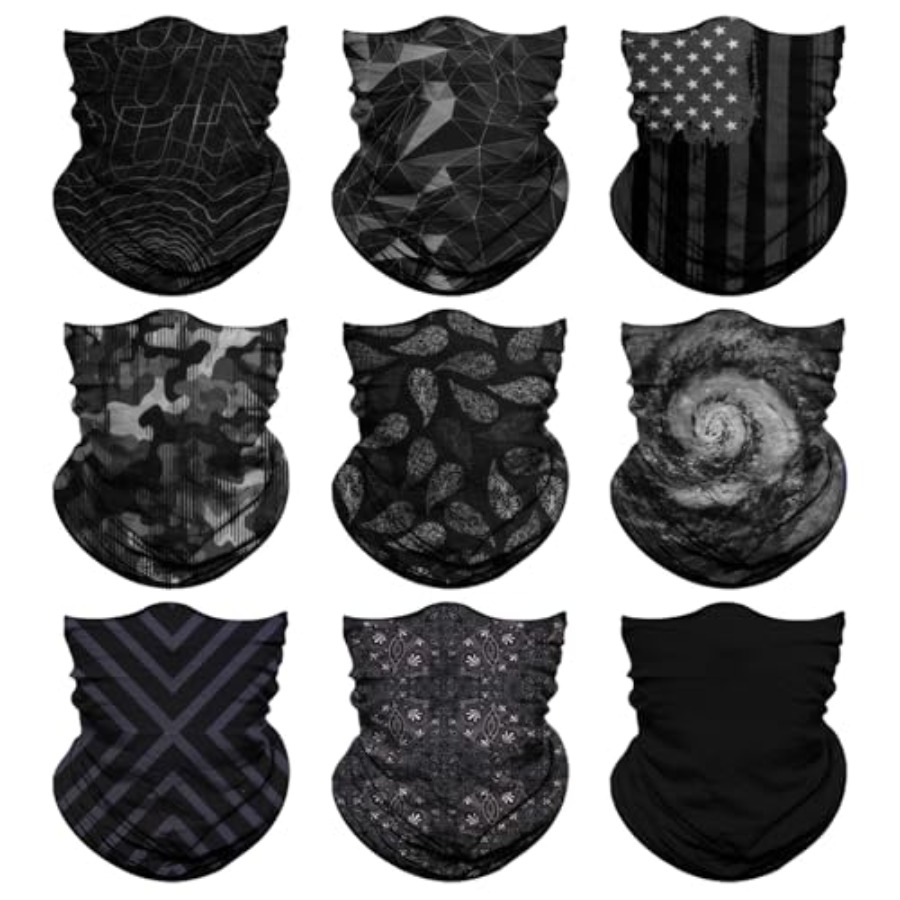 Neck Gaiter for Men Women Head - Neck Gaiter Face Cover avaliação e preço