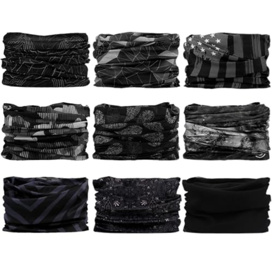 Neck Gaiter for Men Women Head - Neck Gaiter Face Cover avaliação e preço