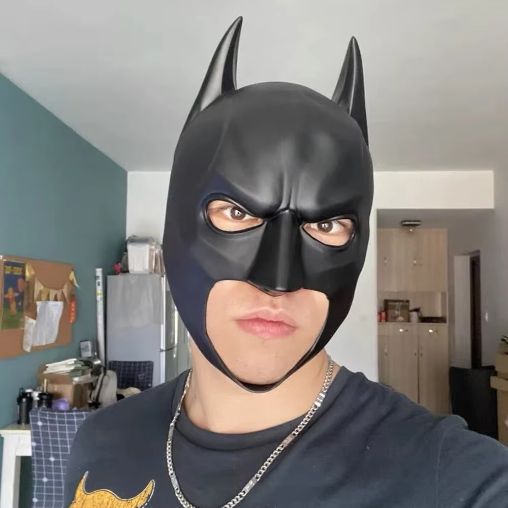 Halloween Black Bat Mask Super - Respirator Half Face avaliação e preço