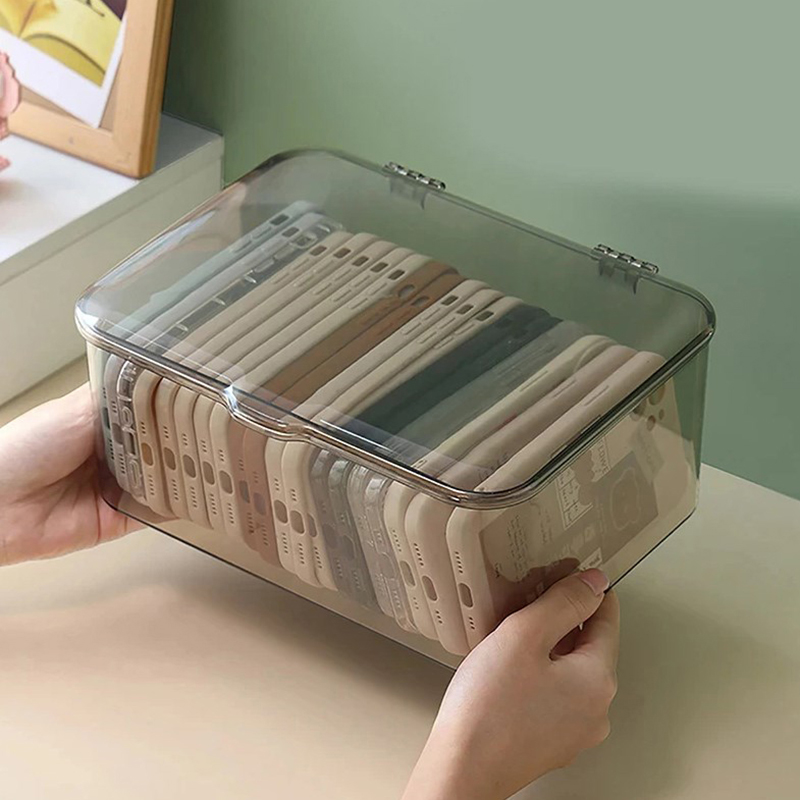 Acrylic Sundries Storage Baske - Face Mask Storage Box avaliação e preço