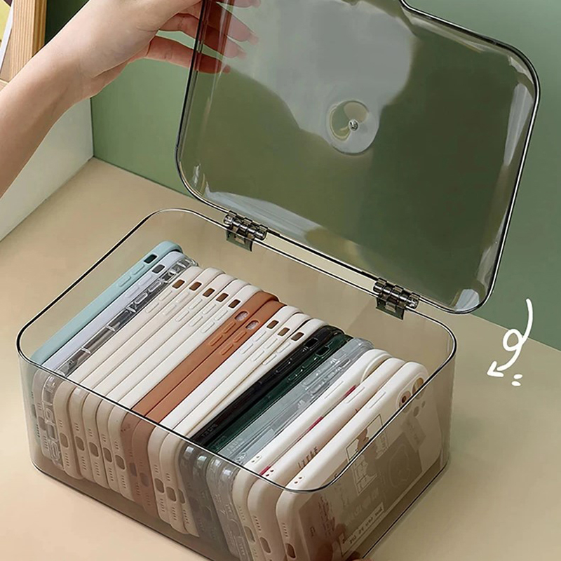 Acrylic Sundries Storage Baske - Face Mask Storage Box avaliação e preço