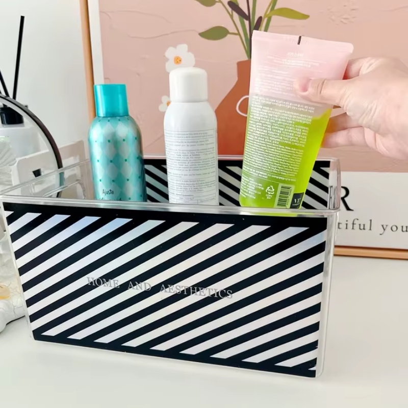 Tabletop Cosmetics Storage Box - Face Mask Storage Box avaliação e preço