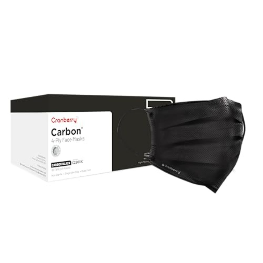 Cranberry USA Carbon Black Fac - Black Face Mask Pack avaliação e preço