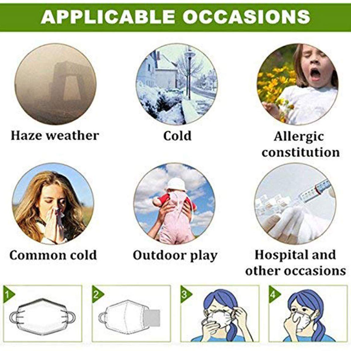 Adjustable Face Mask Anti-dust - Pm2.5 Filter Insert avaliação e preço