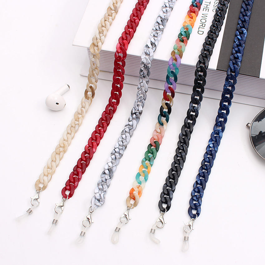 Acrylic Glasses Chain Fashion  - Mask Chain Holder avaliação e preço