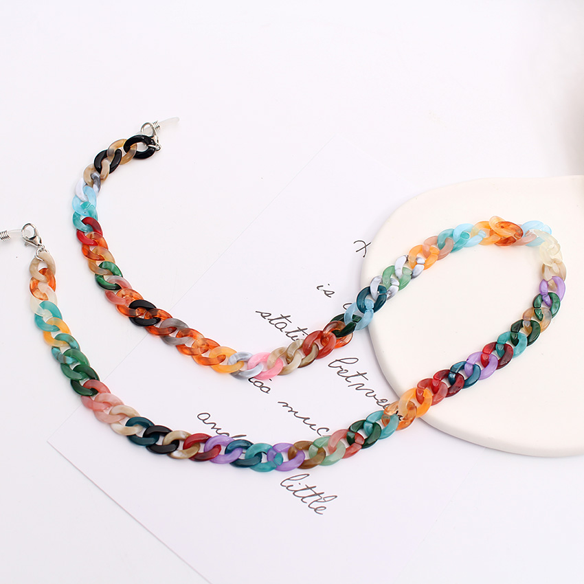 Acrylic Glasses Chain Fashion  - Mask Chain Holder avaliação e preço