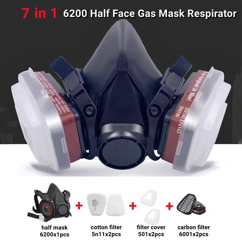 Dust Gas Mask Anti-fog Safety  - Dust Mask Construction avaliação e preço