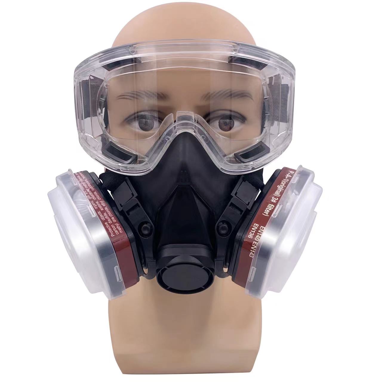 Dust Gas Mask Anti-fog Safety  - Dust Mask Construction avaliação e preço