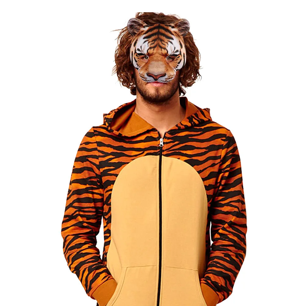 3D Animal Mask Halloween Masqu - Respirator Half Face avaliação e preço