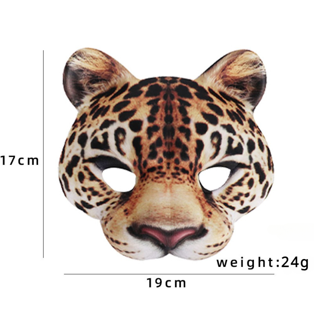 3D Animal Mask Halloween Masqu - Respirator Half Face avaliação e preço