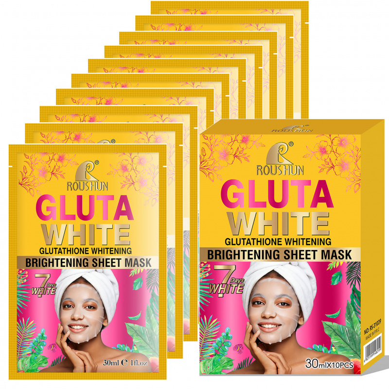 Gluta White Facial Mask Facial - Face Mask Storage Box avaliação e preço