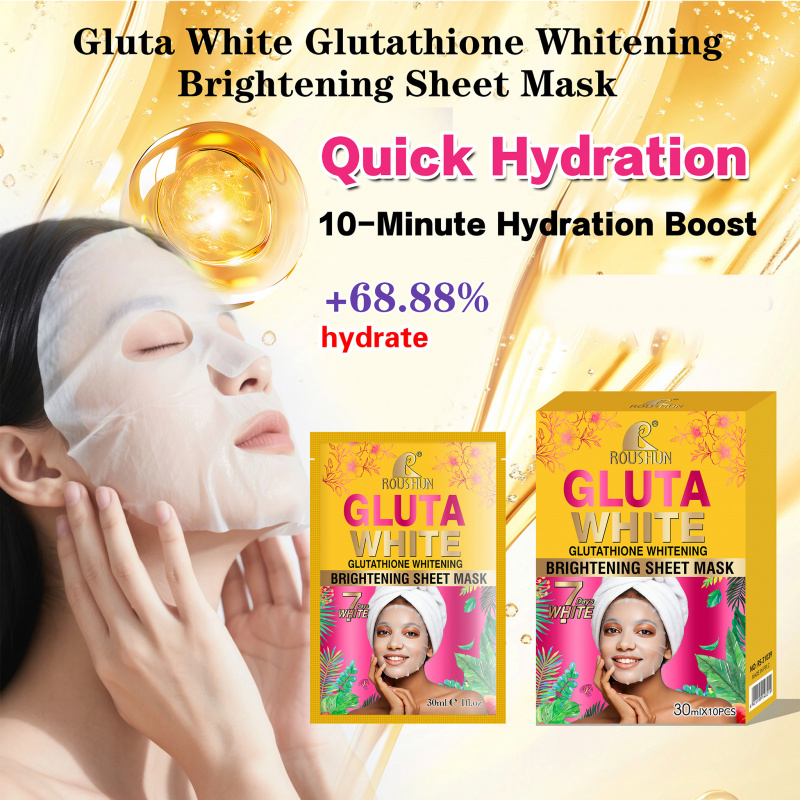 Gluta White Facial Mask Facial - Face Mask Storage Box avaliação e preço