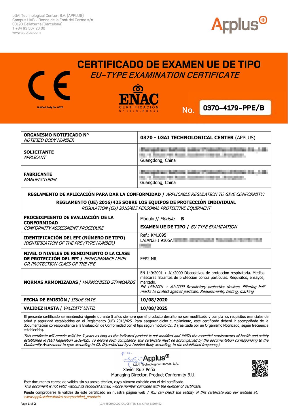 LAIANZHI 50PCS FFP2 Face masks - Kn95 Respirator Mask avaliação e preço