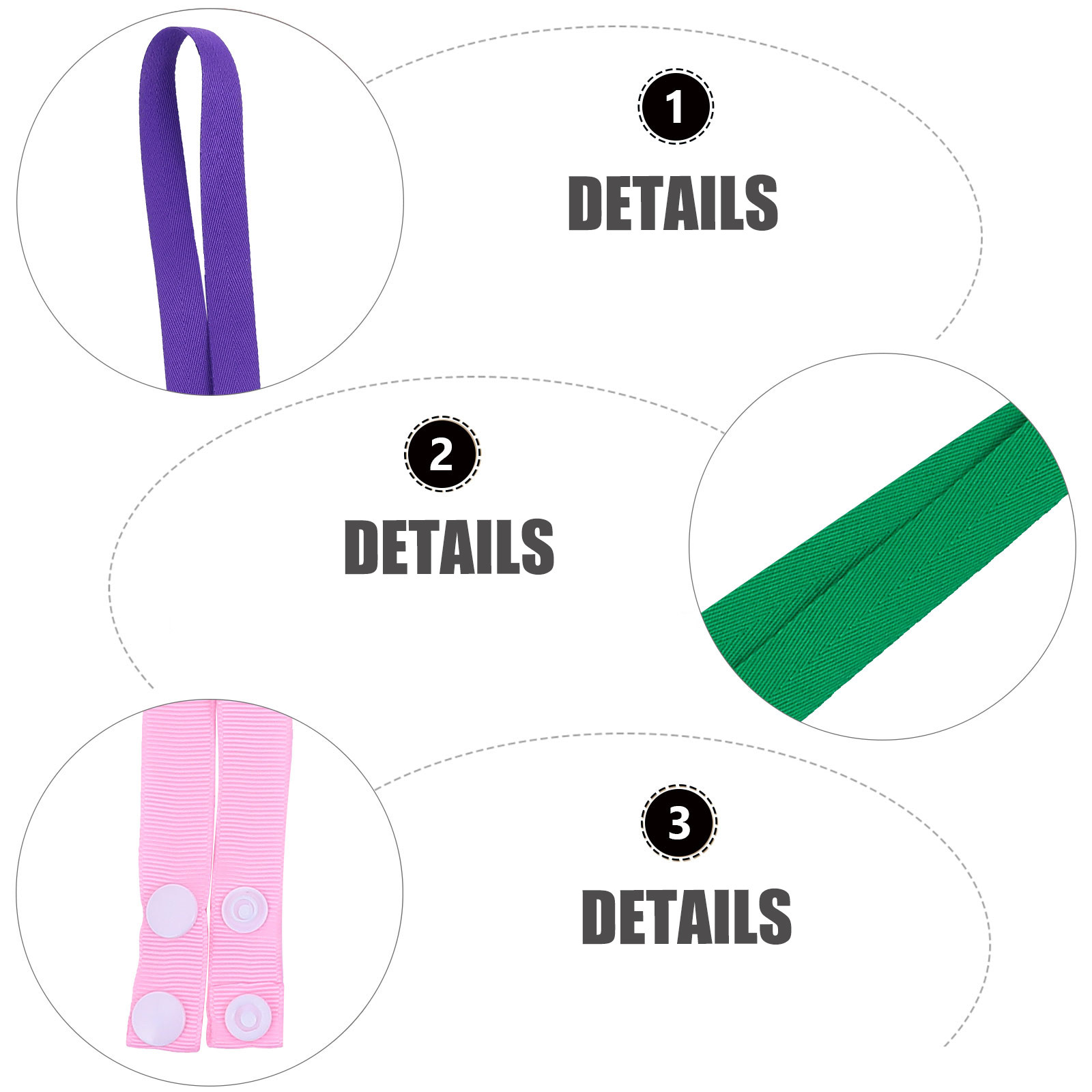10pcs Mask Lanyard Adjustable  - Mask Ear Saver Strap avaliação e preço