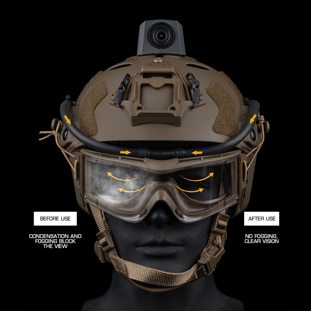 Tactical Goggles Defogger Defo - Anti Pollution Mask avaliação e preço