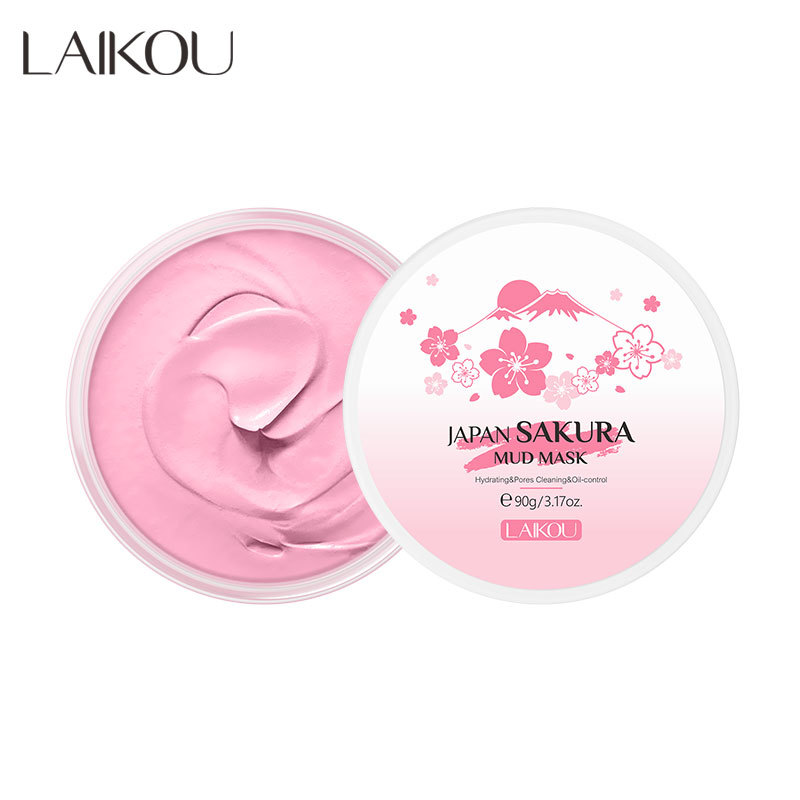 LAIKOU Sakura Clay Mask 25g/90 - Dust Mask Construction avaliação e preço