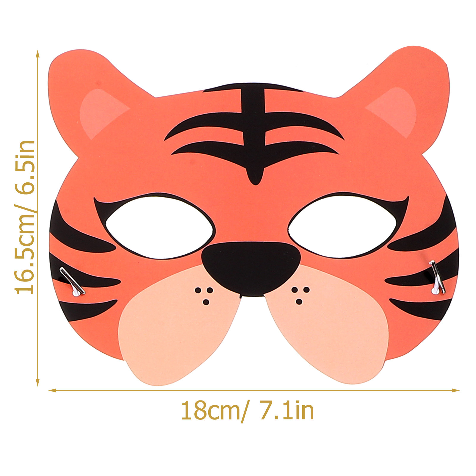 16Pcs Animal Paper Masks for K - Kids Face Mask avaliação e preço
