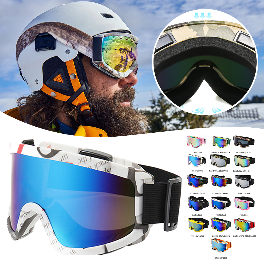 Anti-Fog Ski Goggles Motorcycl - Anti Pollution Mask avaliação e preço