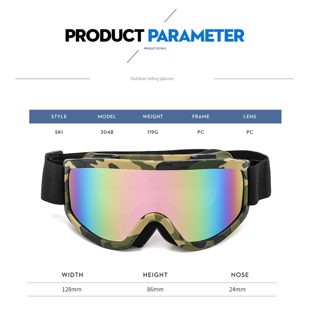 Anti-Fog Ski Goggles Motorcycl - Anti Pollution Mask avaliação e preço