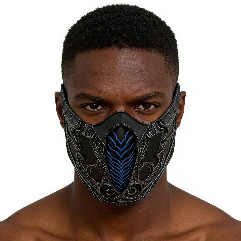 Mortal Kombat Half Face Mask C - Respirator Half Face avaliação e preço