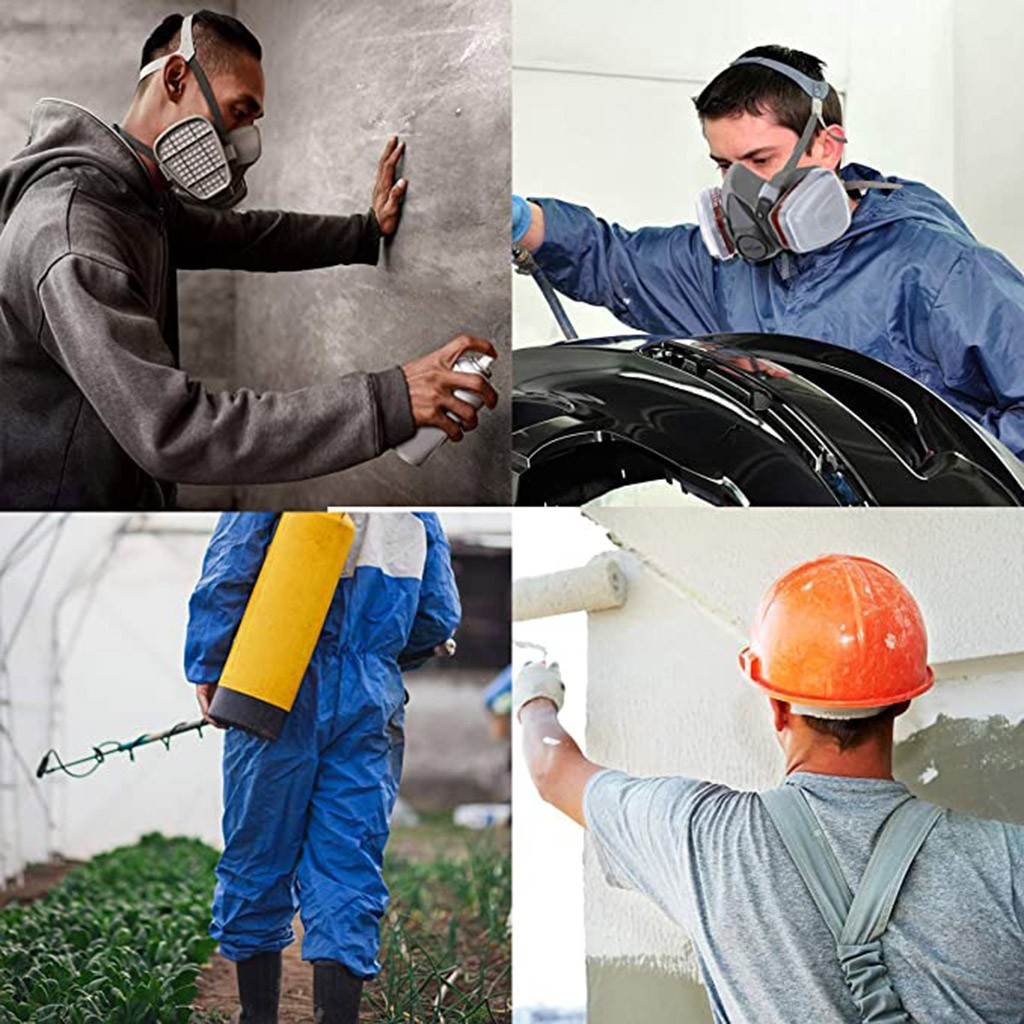 Face Dust Respirator Industria - Respirator Half Face avaliação e preço