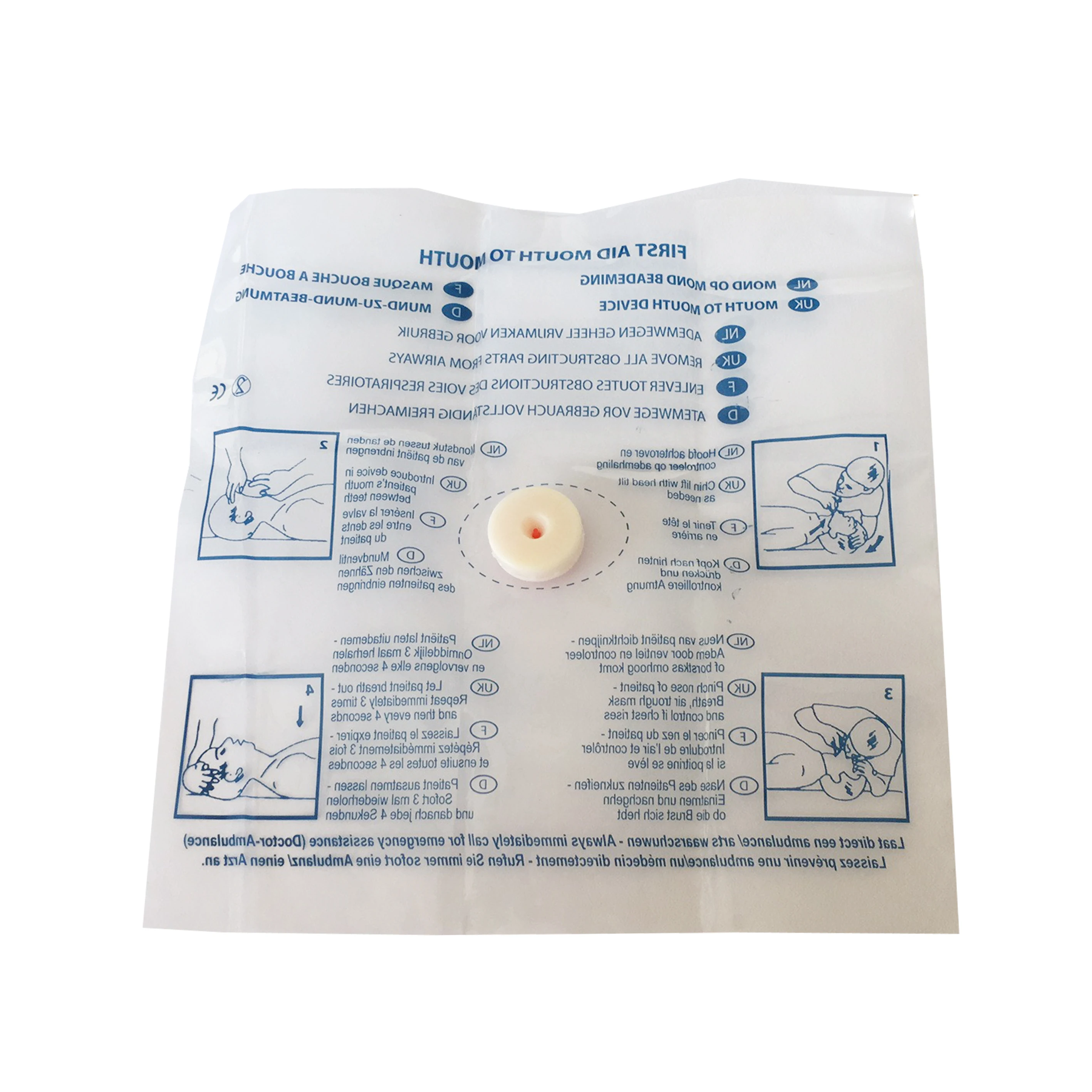 Manufacturer Mouth to Mouth Br - Disposable Mask Blue avaliação e preço