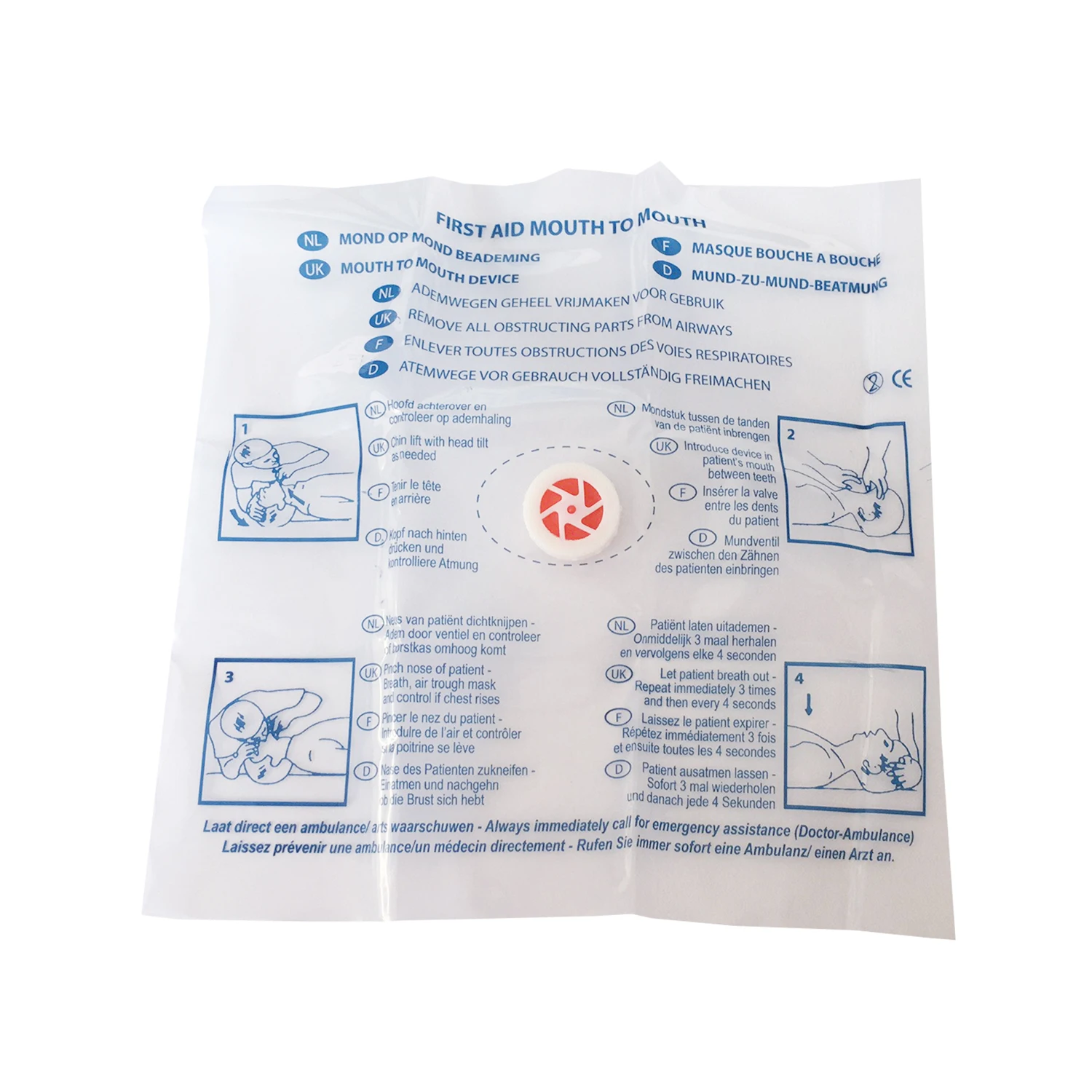 Manufacturer Mouth to Mouth Br - Disposable Mask Blue avaliação e preço