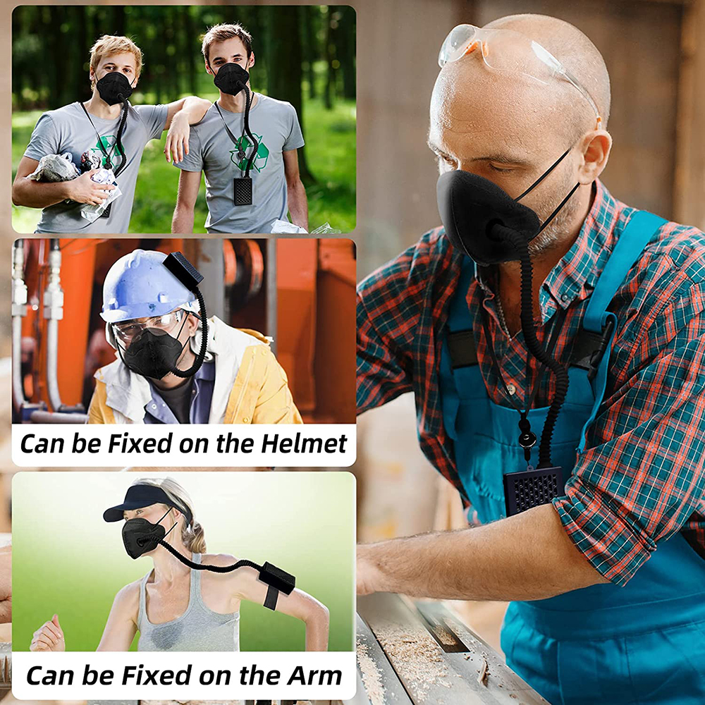 Electric KN95 Mask with Fan -  - Kn95 Respirator Mask avaliação e preço
