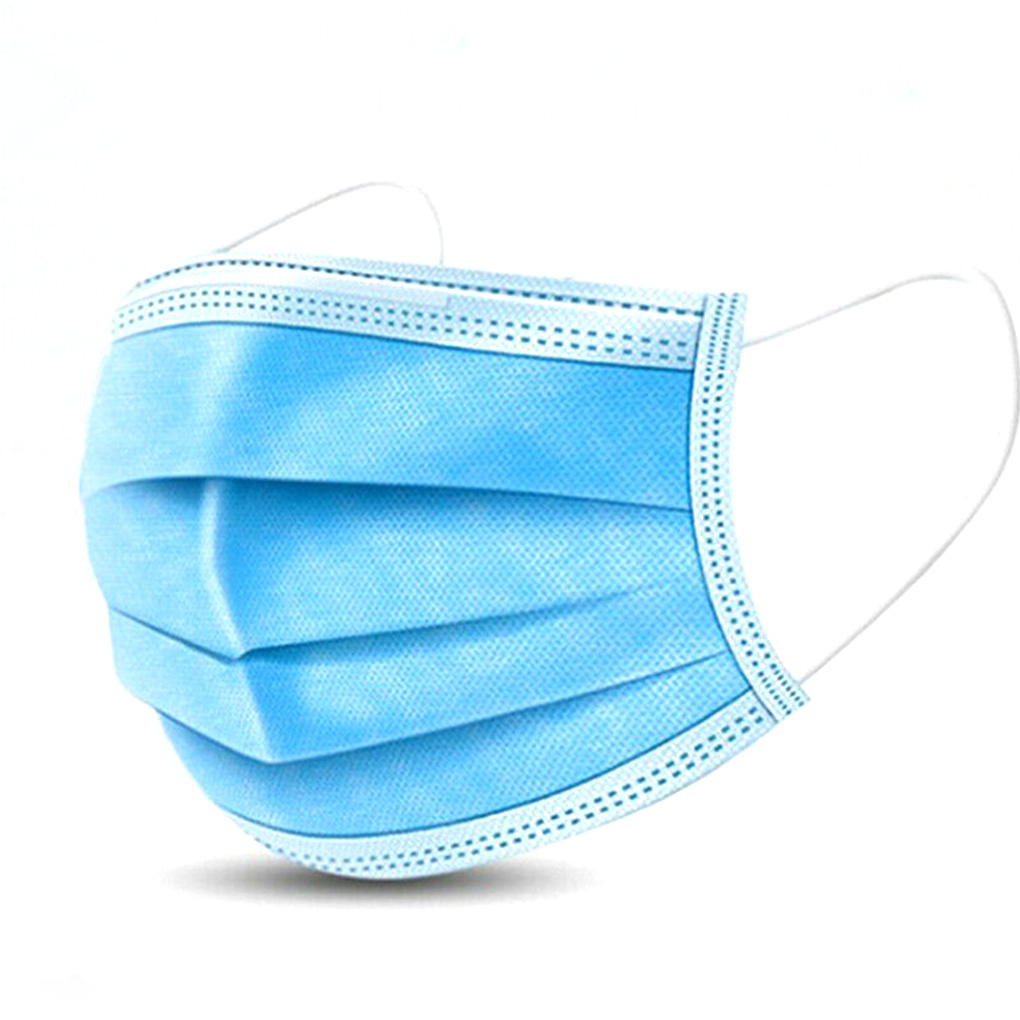 50piece Safe And Professional  - Disposable Mask Blue avaliação e preço