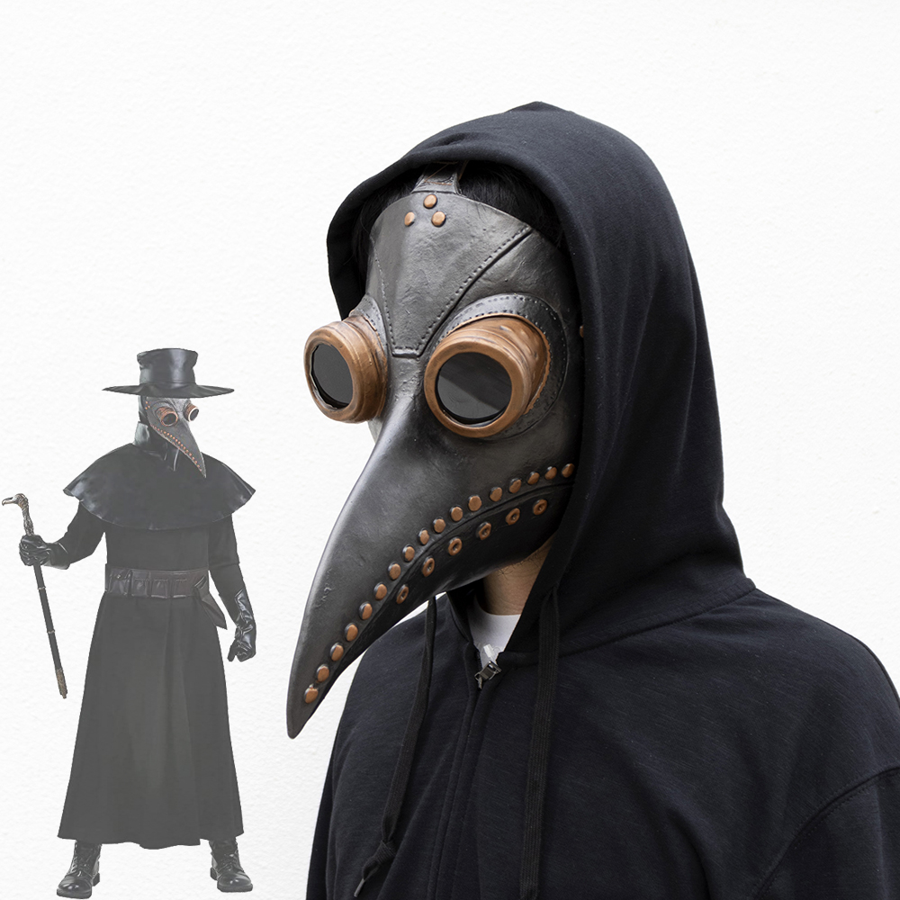 Plague Doctor Mask Cosplay Ani - Disposable Surgical Mask avaliação e preço
