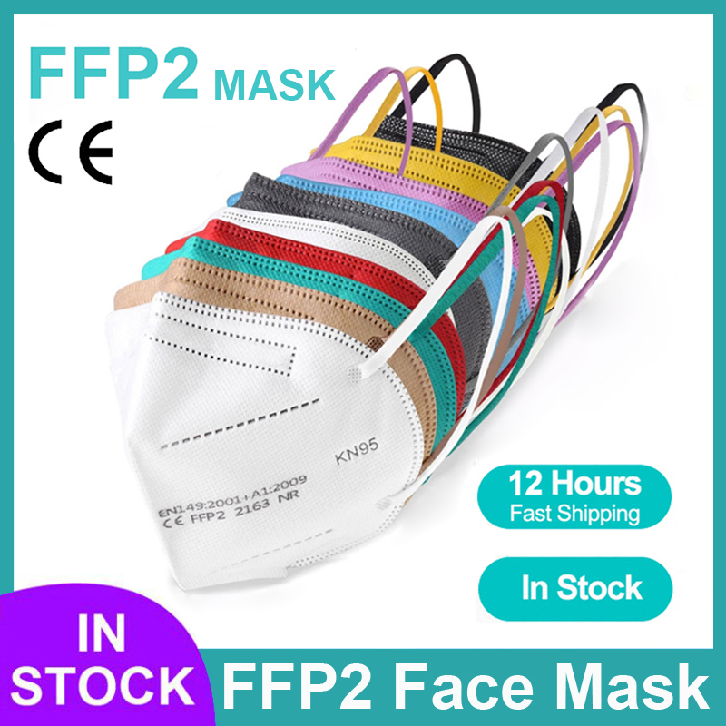 5Layer FFP2 Masks CE Approve K - Black Face Mask Pack avaliação e preço