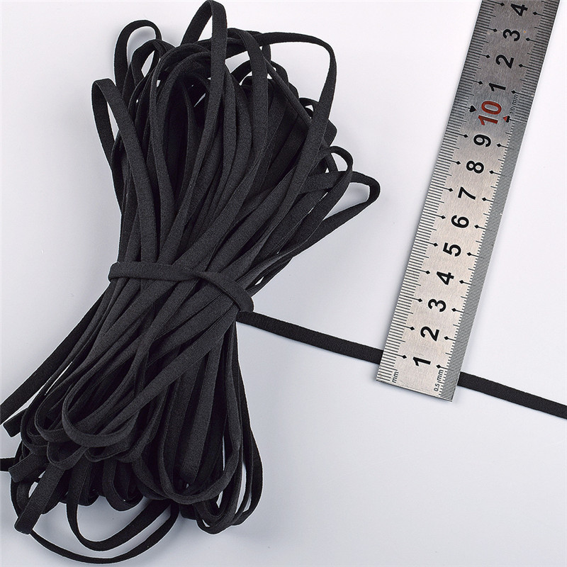 Mask Elastic Rope 3mm Round Wh - Mask Lanyard Adjustable avaliação e preço