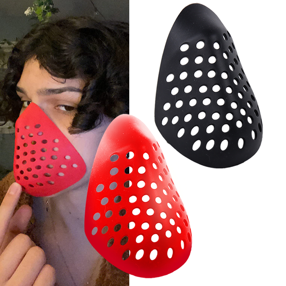 Half Face Bracket Silicone Mas - Silicone Mask Bracket avaliação e preço