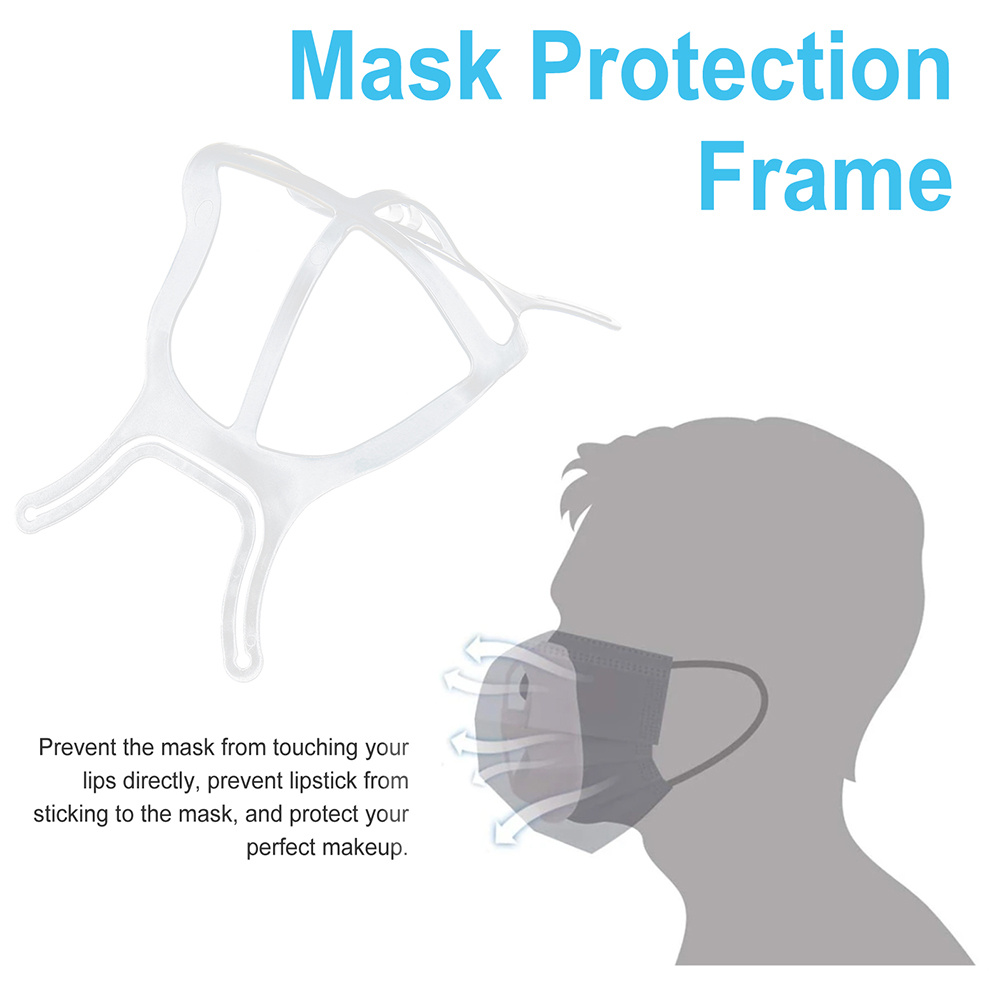 5pcs Silicone Bracket 3D Inser - Silicone Mask Bracket avaliação e preço
