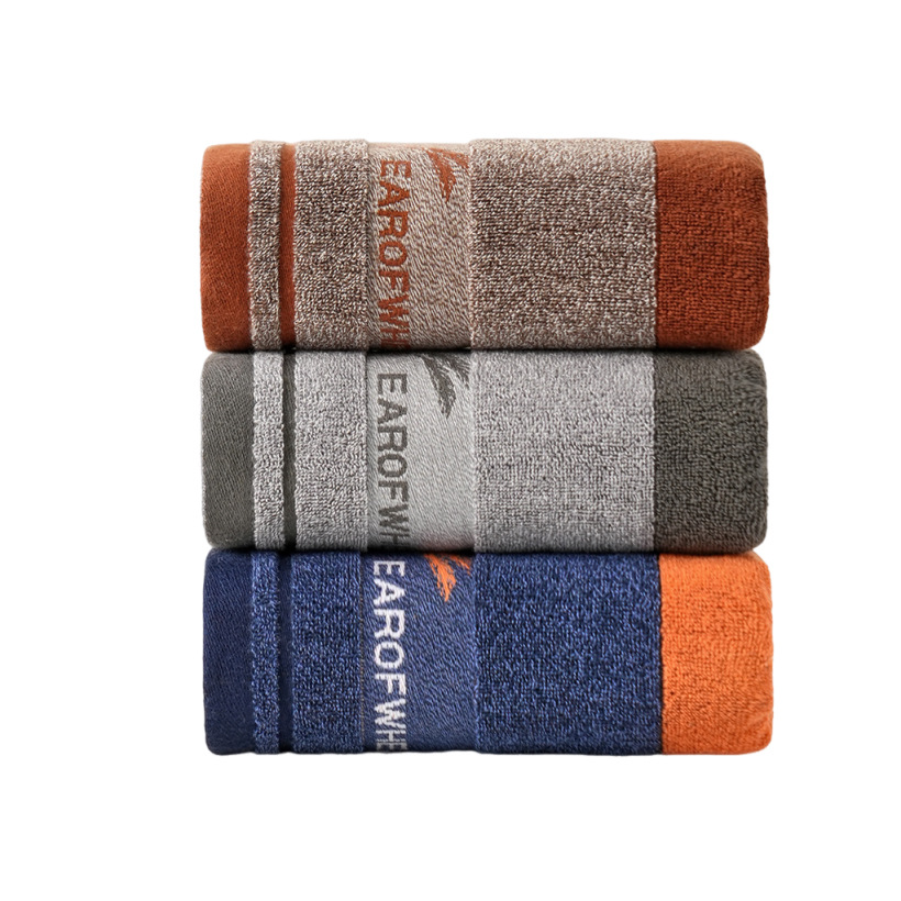34*74cm Thick Cotton Face Towe - Cloth Face Mask Washable avaliação e preço