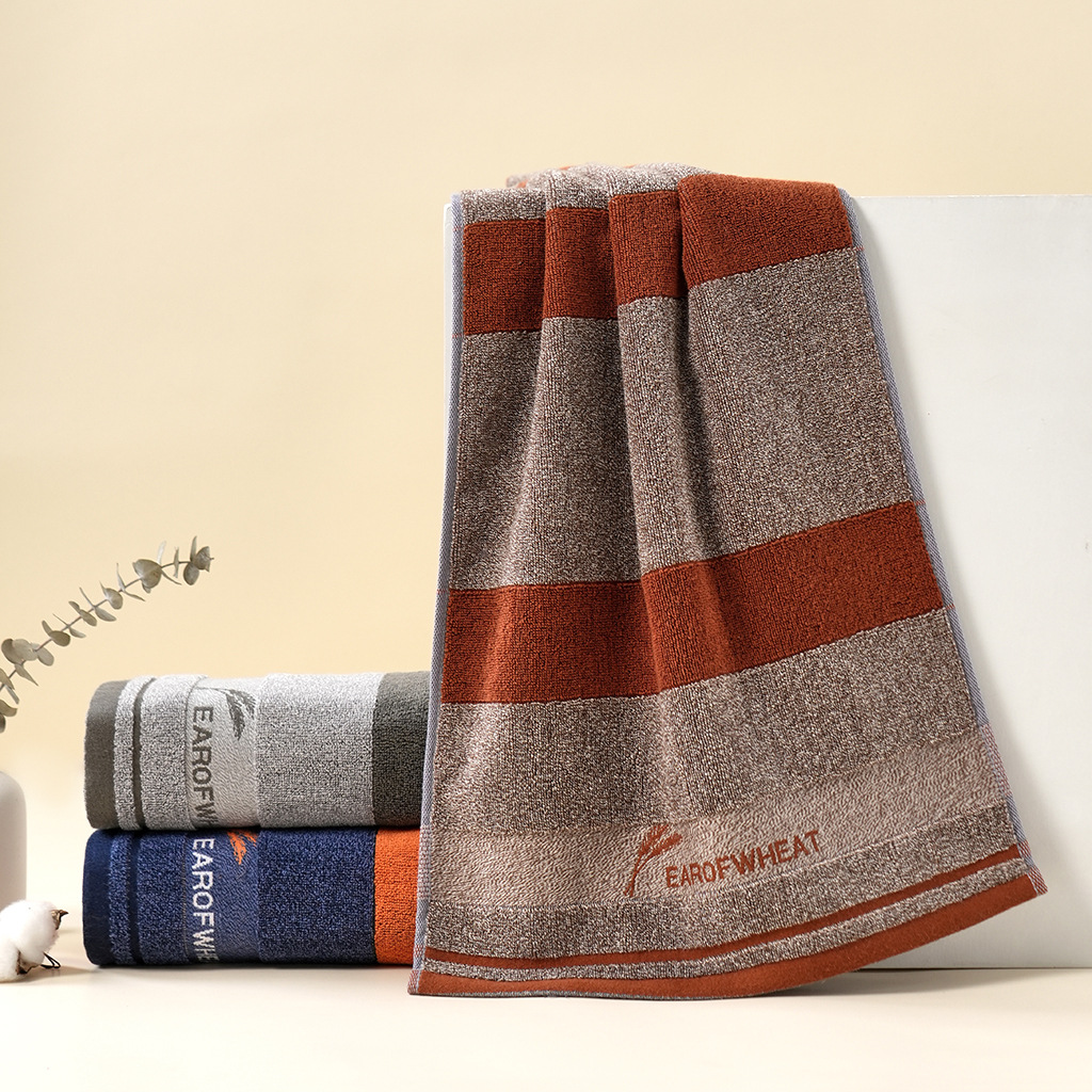 34*74cm Thick Cotton Face Towe - Cloth Face Mask Washable avaliação e preço