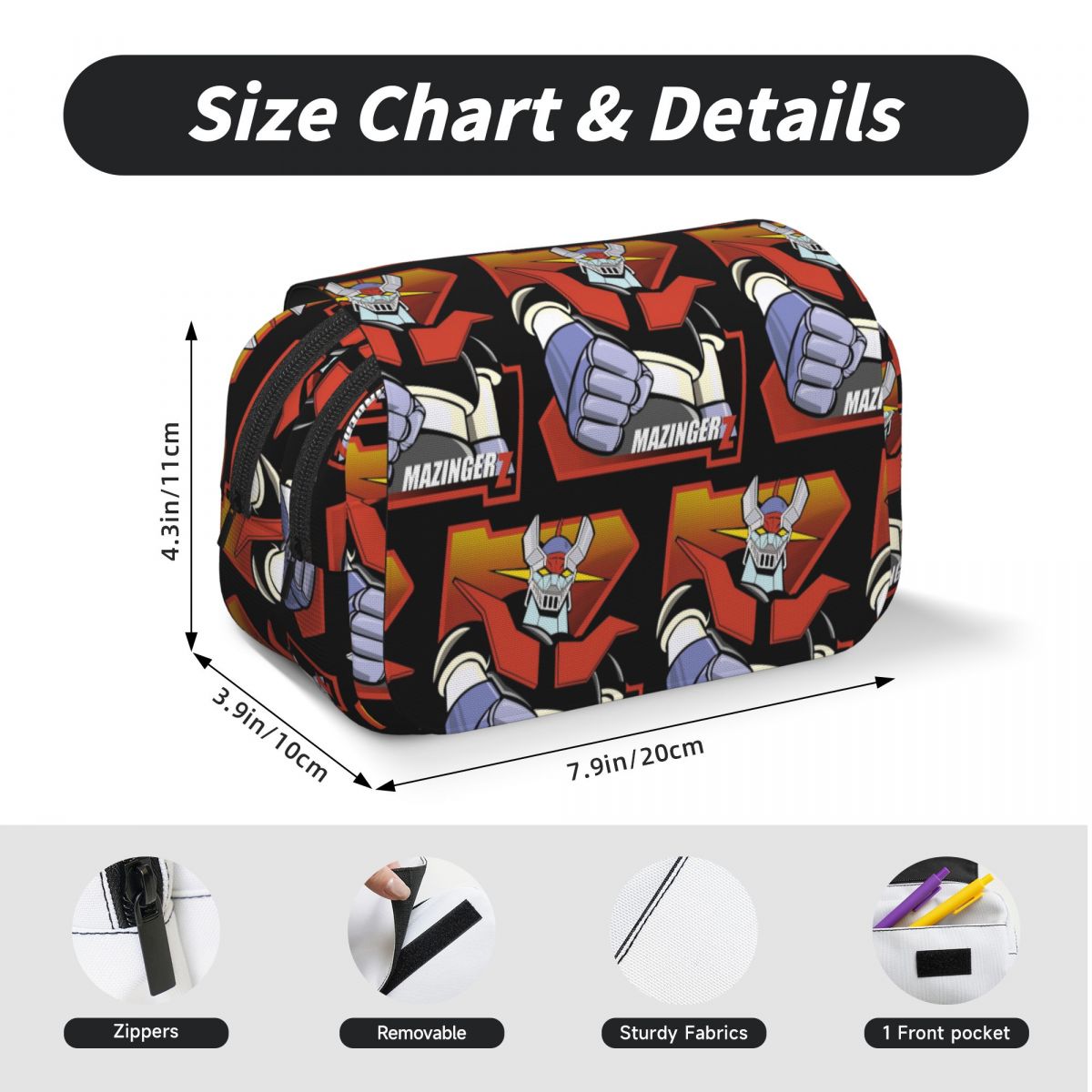Mazinger Z Goldorak Actarus Gr - Mask Case Hard Shell avaliação e preço