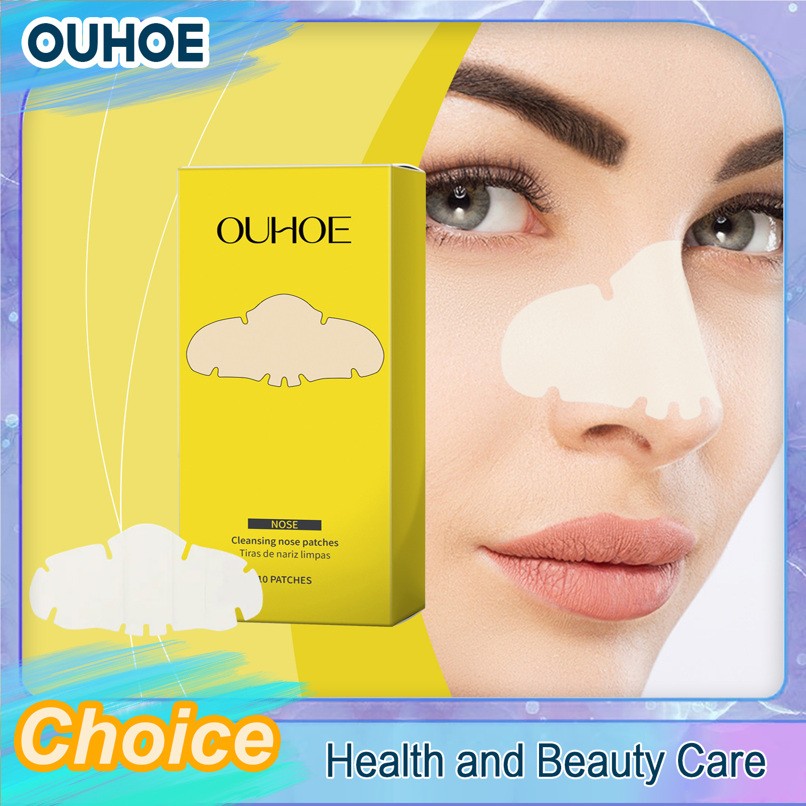 Nose Blackhead Remover Patch C - Black Face Mask Pack avaliação e preço