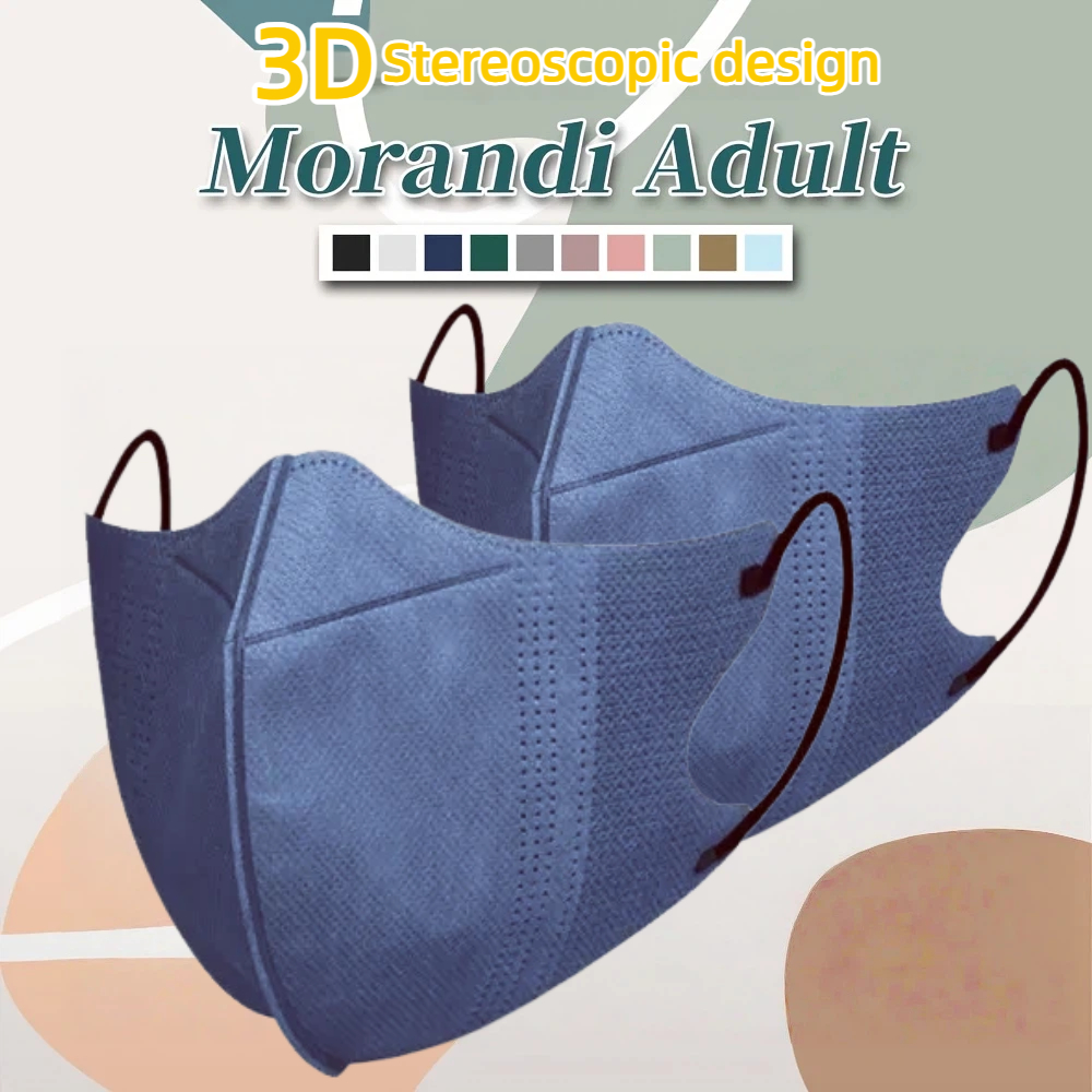 200Pcs/3D Three-Dimensional Da - Disposable Mask Blue avaliação e preço