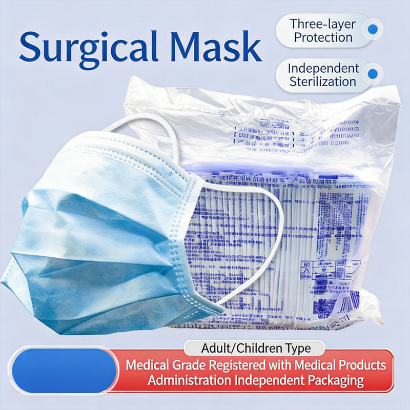 100/200pcs Nipah Virus Persona - Disposable Surgical Mask avaliação e preço