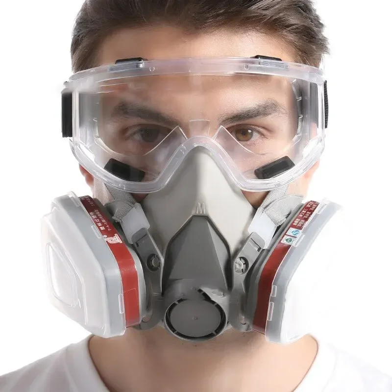 Original 6200 Respirator Reusa - Dust Mask Construction avaliação e preço
