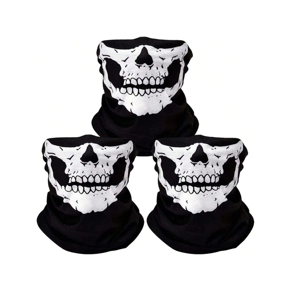 10pcs Skull Seamless Windproof - Sports Mask Breathable avaliação e preço
