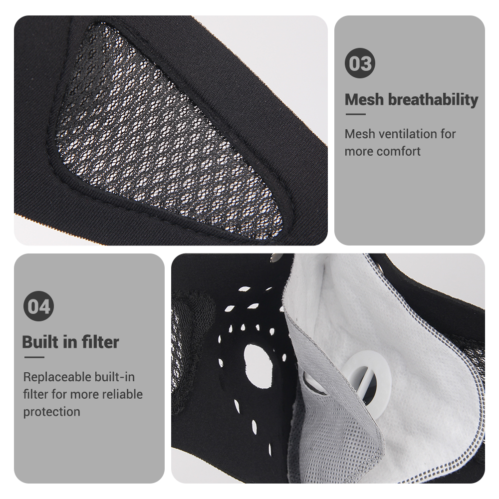 Motorcycle Mask Summer Breatha - Anti Pollution Mask avaliação e preço