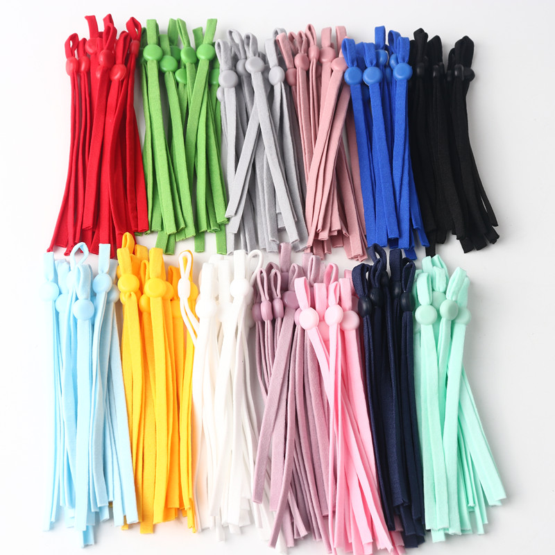 50Pcs Mask Elastic Band Color  - Mask Lanyard Adjustable avaliação e preço