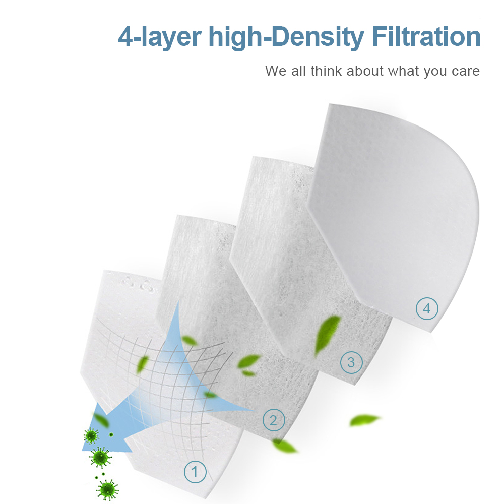 10-200pcs fpp2 fish mask kn95  - Disposable Surgical Mask avaliação e preço