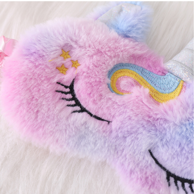 Soft Plush Sleeping Eye Masks  - Kids Face Mask avaliação e preço