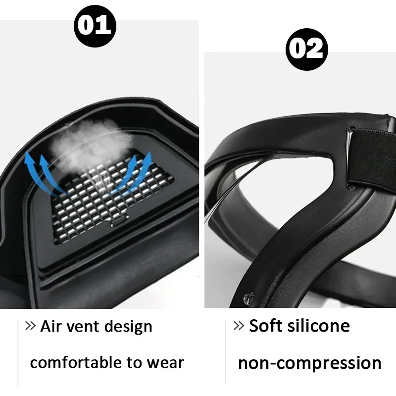 Protective Full Face Shield Ma - Anti Pollution Mask avaliação e preço