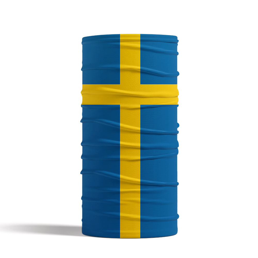 Sweden Flag Printed Bandana He - Neck Gaiter Face Cover avaliação e preço