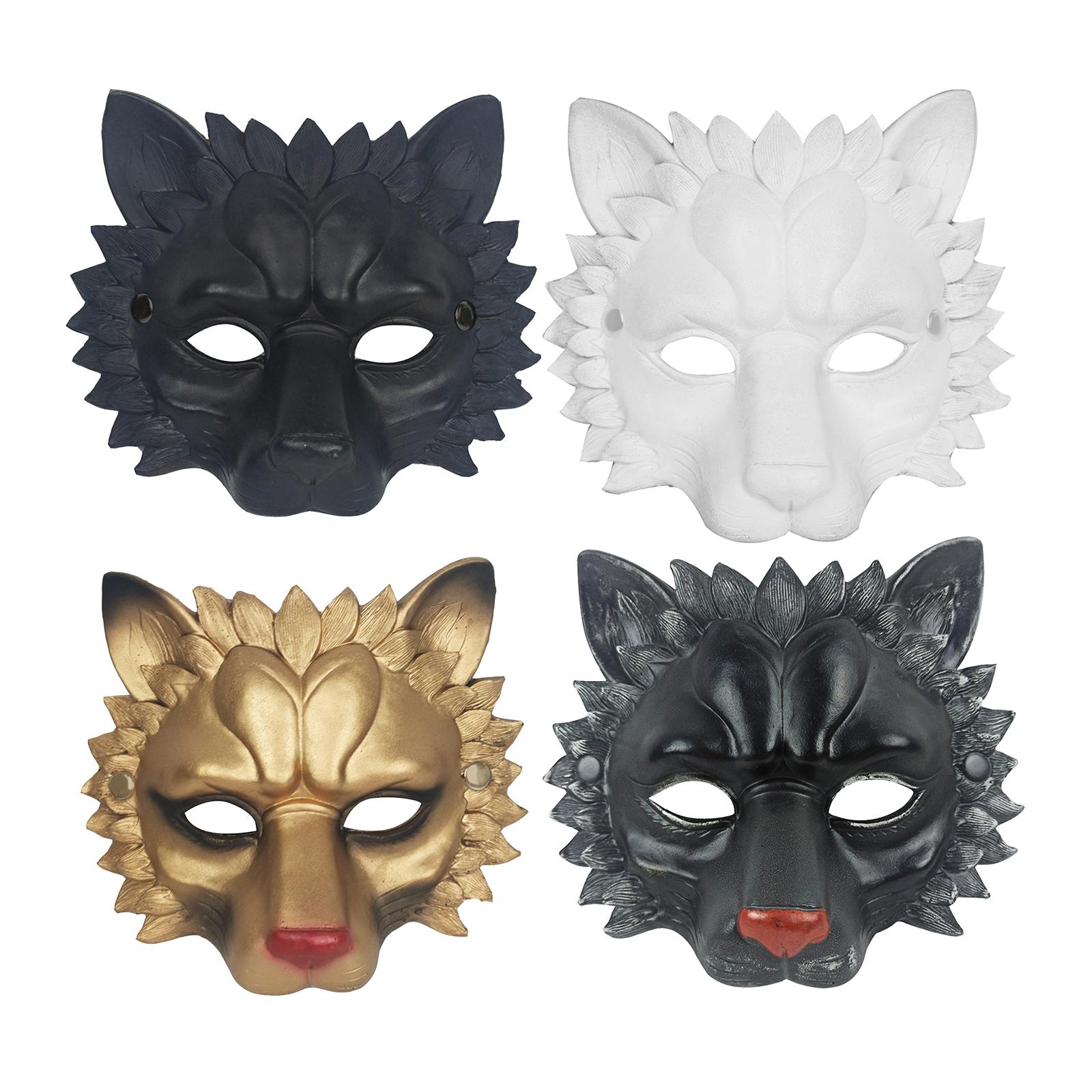 Lion Mask Half Face Decorative - Respirator Half Face avaliação e preço
